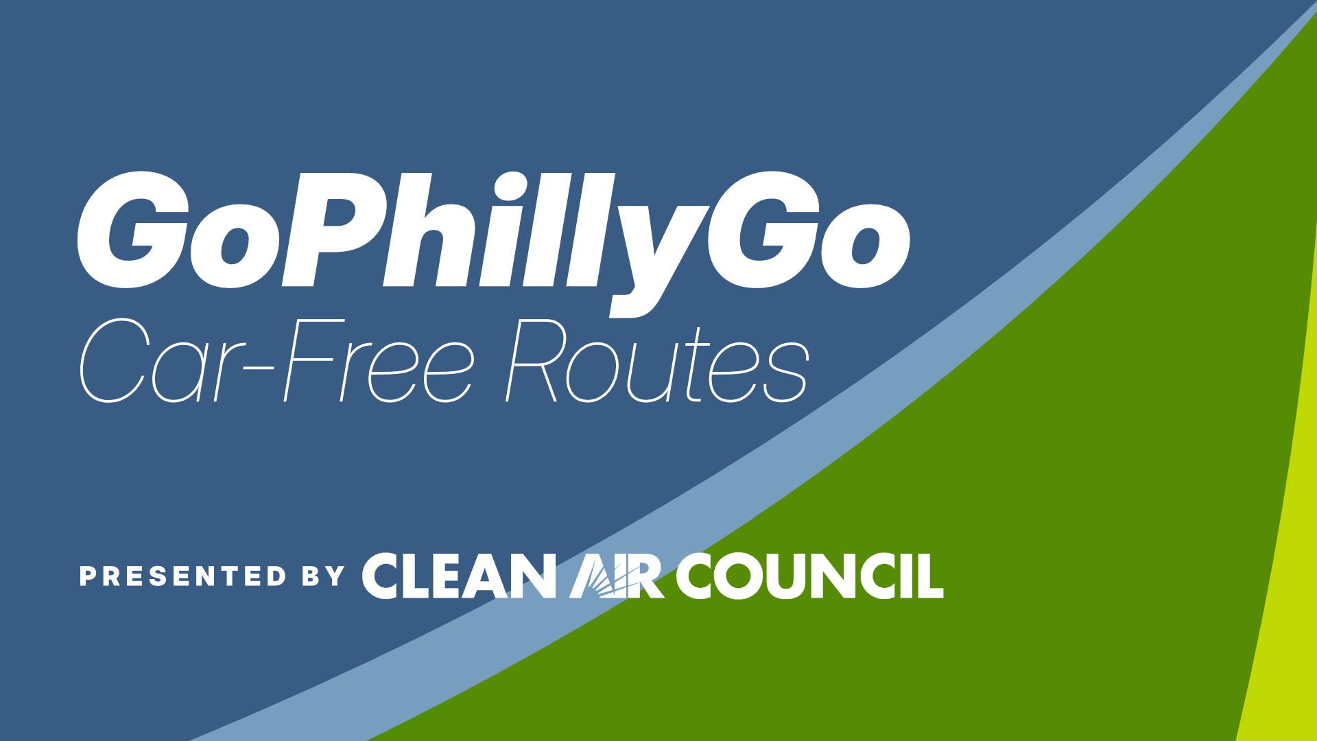 Go Philly Go: Car-Free Routes - Clean Air Council